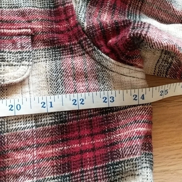 Vintage Field & Stream Flannel Shirt Red Plaid XL - Picture 7 of 11